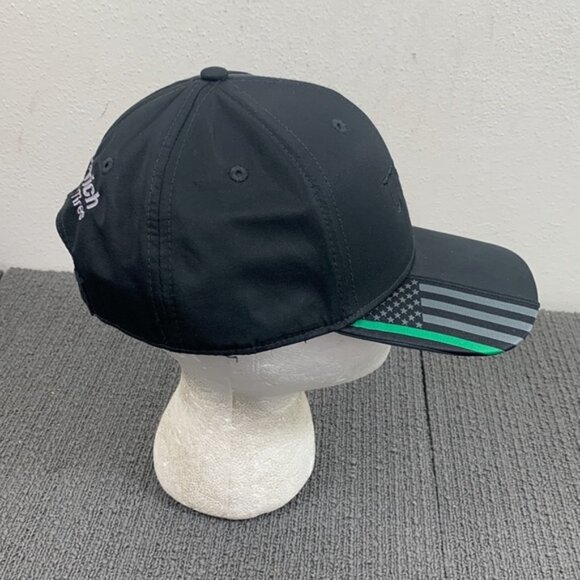 USA Thin Green Line Military Baseball Hat Mens Adult Strapback BF Goodrich Tires - Picture 8 of 13